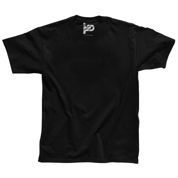 Live in The Pump Silver Logo Premium Cotton T-Shirt