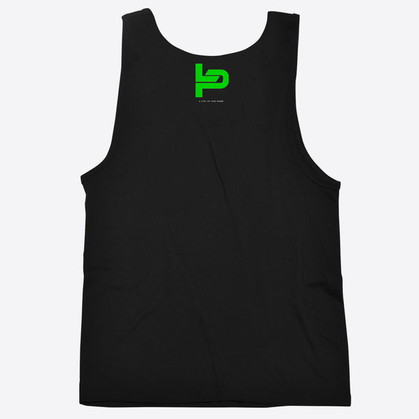 Live in The Pump Green Logo Men's Tank