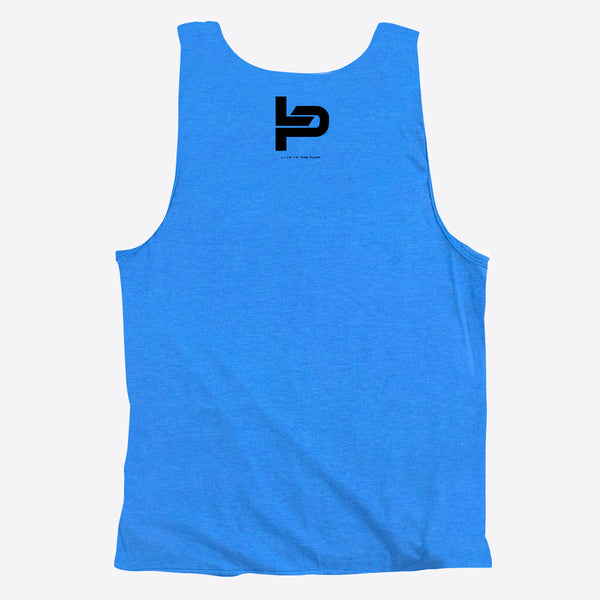 Live in The Pump Logo Chest Print Tank