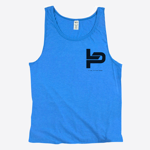 Live in The Pump Logo Chest Print Tank