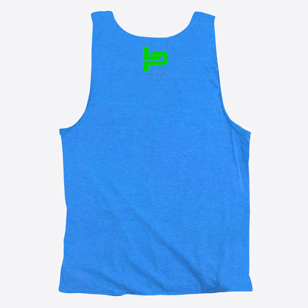 Live in The Pump Green Logo Men's Tank