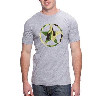 Green Camo Star Tee