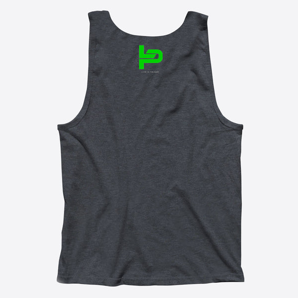 Live in The Pump Green Logo Men's Tank