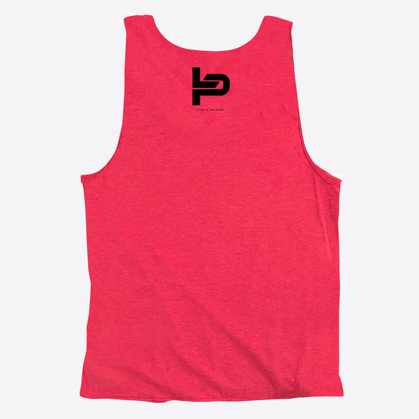 Live in The Pump Logo Chest Print Tank