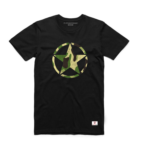 Green Camo Star Tee