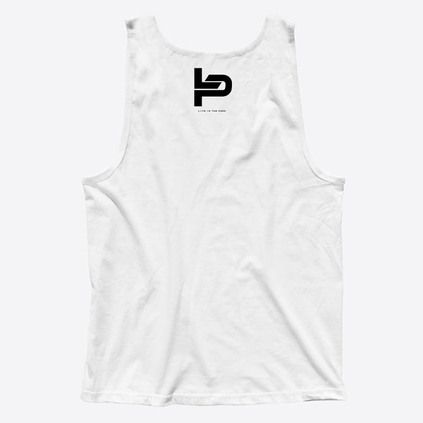 Live in The Pump Logo Chest Print Tank