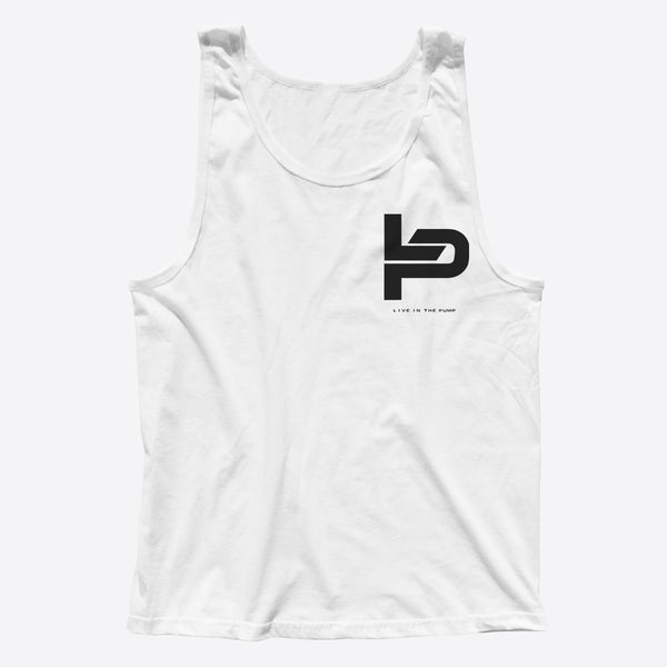 Live in The Pump Logo Chest Print Tank