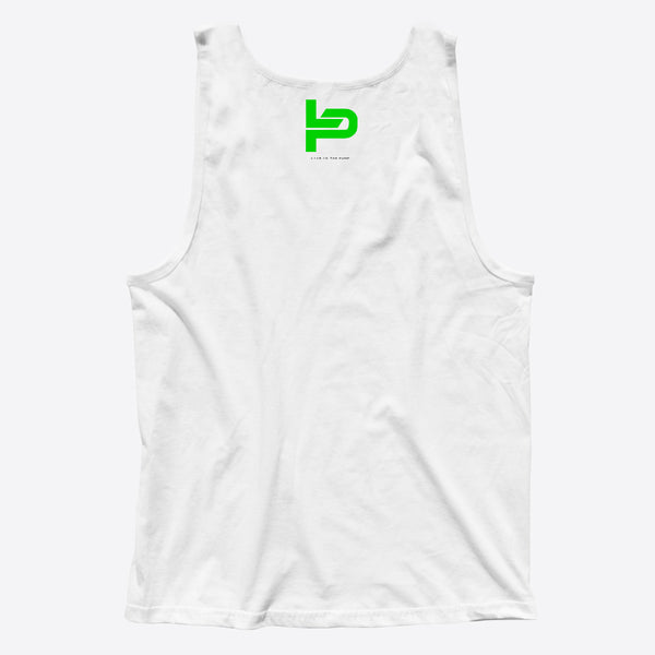 Live in The Pump Green Logo Men's Tank